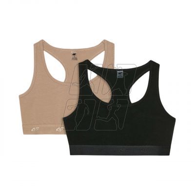 Sports bra 4F F036 2pack W 4FWMM00UBRAF036 90S