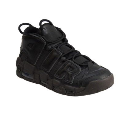 3. Nike Air More Uptempo Women's Sports Shoes Black Dark Brown - DV1137-001
