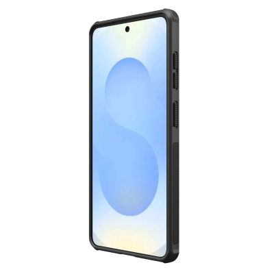 4. Nillkin Super Frosted Shield Pro Case for Samsung Galaxy S26+ - Translucent Black