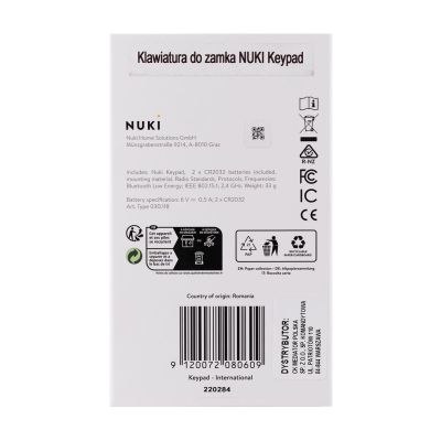 4. Nuki Keypad