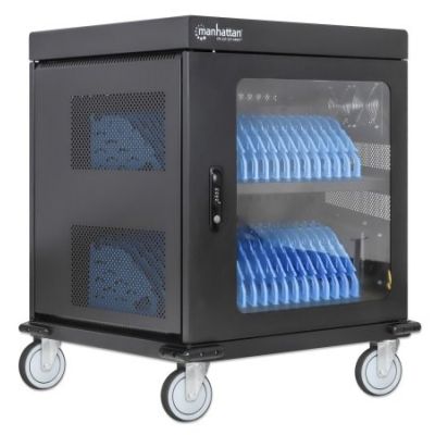 2. MANHATTAN CHARGING CABINET FOR 32 LAPTOP 15.6" TABs