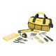 4. Stanley 38-piece yellow bag tool set