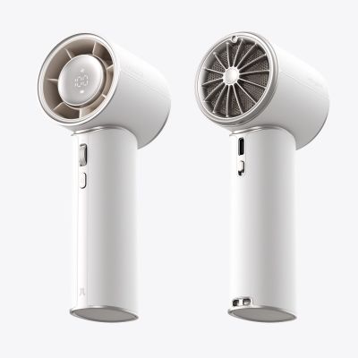2. Jisulife Handheld Fan Pro1 Mini 4250mAh USB-C Portable Fan Blower - White