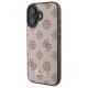 2. Guess Peony Script MagSafe iPhone 16 Case - Brown
