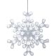 7. SNOWFLAKE HANGING DECORATION 12x12 CM PATTERN 2