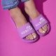 7. Basic electric violet pool flip-flops KUBKBB-SS24-01-11