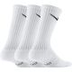 2. Nike Performance Cushioned Crew 3P JR SX6842 100 socks