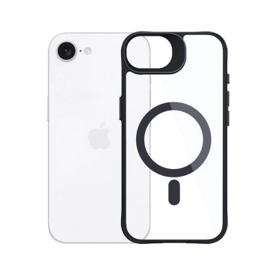 12. 3mk Satin Armor MagCase for Apple iPhone 16e / SE 4 - Transparent