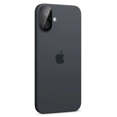 8. Spigen Optik GLAS.TR Camera Protector 2-PACK for iPhone 16 / 16 PLUS - Black
