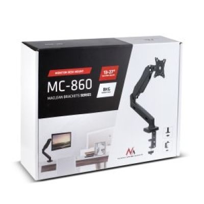 5. Maclean MC-860 desk mount for monitors (desktop; 13" - 27"; max. 8kg)