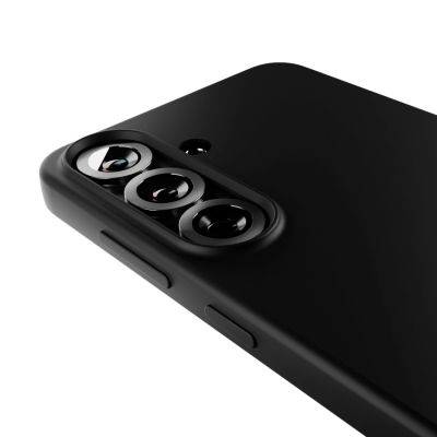 8. Puro Icon Silicone Case for Samsung Galaxy S25 - Black