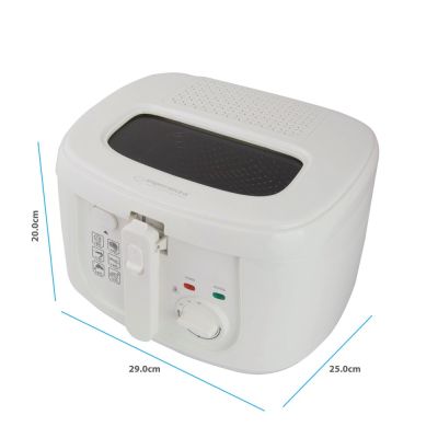 7. Esperanza SPRING ROLL EKG012 fryer (2.5 l; 1800W; white)