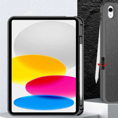 8. Tech-Protect SC Pen Canvas Case for iPad 10.9” 2022 / iPad 11” 2025 - Gray