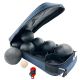 6. 8-PIECE PETANQUE BALLS - BLACK BOULE, ENERO PRO COVER