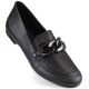 36. Comfortable leather shoes with a chain Remonte W RKR645, black