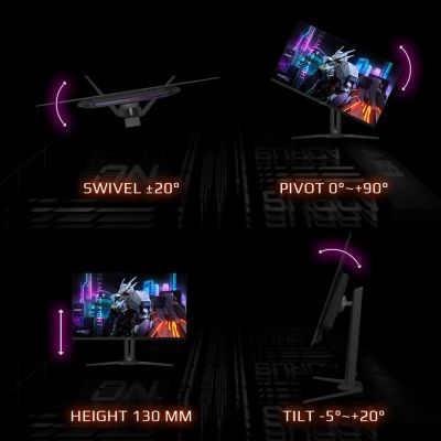 14. GIGABYTE AORUS FO32U EK Computer Monitor 80 cm (31.5") 3840 x 2160 px 4K Ultra HD OLED Black