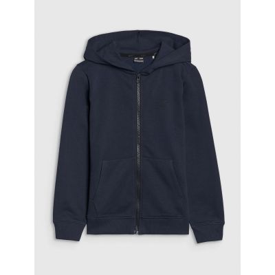 7. Boy's zip-up sweatshirt with hood 4F 4FJWSS25TSWSM1714-31S