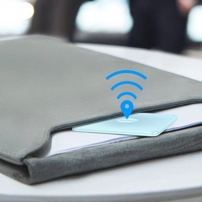 13. Baseus T2 keychain mini wireless key and other object finder white (ZLFDQT2-02)