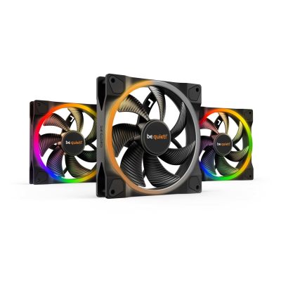 BE QUIET FAN! LIGHT WINGS 140mm PWM TRIPLE-PACK