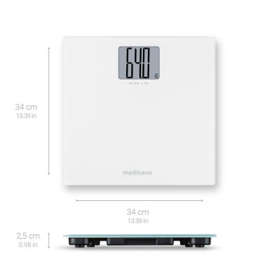 14. Medisana PS 470 Bathroom Scale (White)