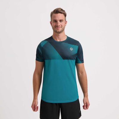 Rogelli RUSH running shirt blue S