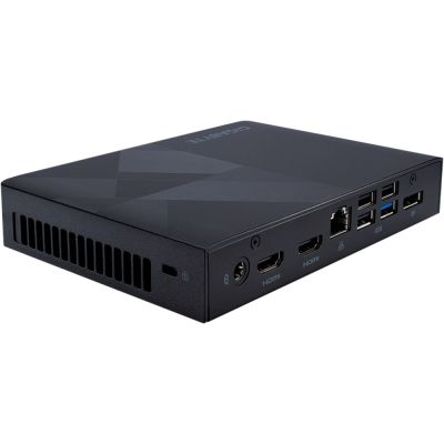 3. GIGABYTE GB-BNIP-N100 Barebone Mini PC, Black, BGA 1264