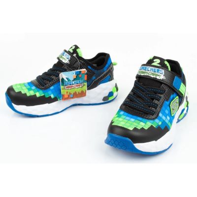 24. Skechers Minecraft LED Jr 402204L/BBLM shoes