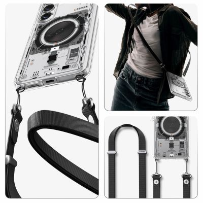 22. Spigen Ultra Hybrid Mag MagSafe Case for Samsung Galaxy S26+ Neo One - Transparent