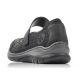 18. Comfortable Rieker W RKR575 openwork shoes, black