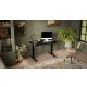 2. Electric height adjustable desk MOON 121x67x72-120 black