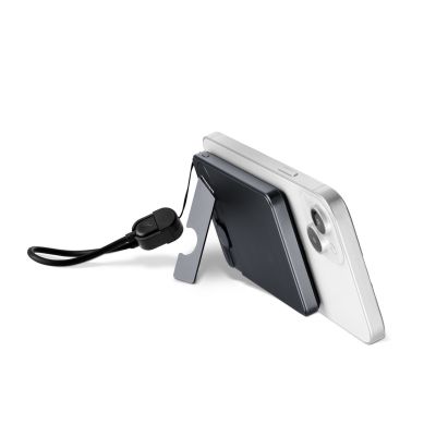 7. TROIKA POP50 5000 mAh Wireless Charging Gray, Black