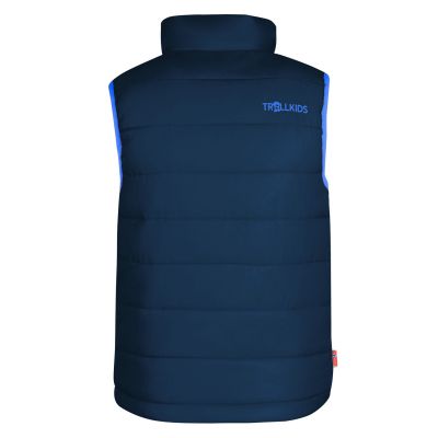 2. Trollkids Kids Trondheim Vest navy/medium blue (511-117)