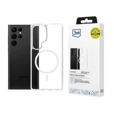 14. 3mk Armor MagCase for Samsung Galaxy S24 Ultra - Transparent