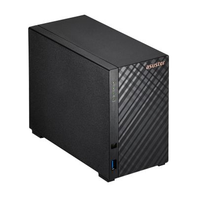 8. NAS Asustor AS1102TL; Tower; 2x (3.5" SATA HDD); Realtek RTD1619B ; 1GB DDR4, 1x 1GbE, 1x USB 3.2, 1x USB 2.0