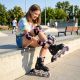 2. Meteor M 34-37 Urbo Roller Skates Black/Pink