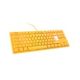 10. Ducky One 3 Yellow TKL Gaming Keyboard USB German Yellow