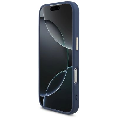 5. Guess 4G Big 4G Classic Logo Case for iPhone 18 Pro / 17 Pro - Blue and Gold