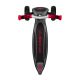 5. Globber Master Prime 3-wheel scooter / Black - New Red 664-102