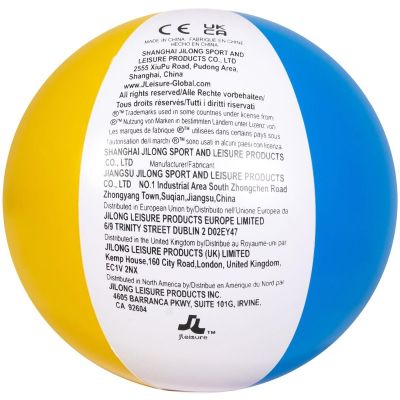 40. INFLATABLE BEACH BALL 40CM 66001