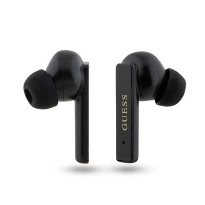 3. Guess Bluetooth headphones GUTWSSU20ALEGK TWS + docking station black/black Printed Logo