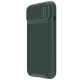 2. Nillkin Textured S Case iPhone 14 Plus armored cover with camera cover green