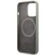 7. Guess GUHMP13XSPLG iPhone 13 Pro Max 6.7" grey/grey hard case Silicone Logo Plate MagSafe