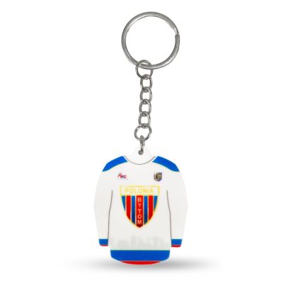 Polonia Bytom 25 “Hockey Jersey” Keychain (Home)