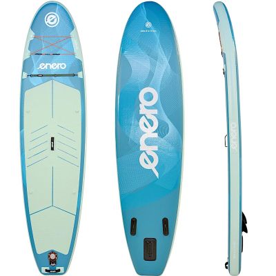24. SET - 150KG INFLATABLE SUP BOARD ENERO 320x81x15CM