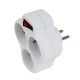3. ESPERANZA ELK304W 3-OUTLET ELECTRIC SWITCH WITH SWITCH, WHITE