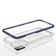5. Clear 3in1 case for Samsung Galaxy A03s (166) frame gel cover blue
