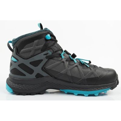 4. AKU Rocket Mid DFS GTX Women's Hiking Shoes - Black/Turquoise