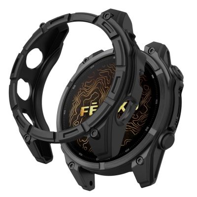 Tech-Protect Defense Air Case for Garmin Fenix 9 (47 mm) - black