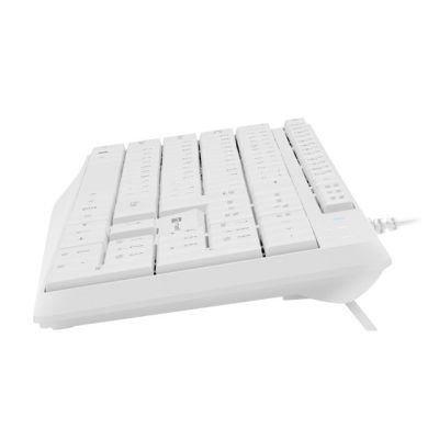 3. NATEC NAUTILUS US SLIM KEYBOARD WHITE NKL-1951