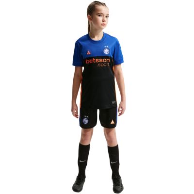 8. Nike Inter Milan 2026 Stadium SE Kids' Jersey Black and Blue IB3536 413